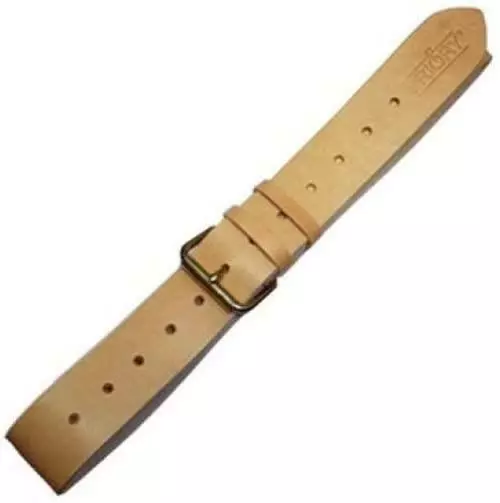 Priory 2" 50mm Wide Quality Tan Leather Work Belt Ideal Scaffolders/Tool Pouches