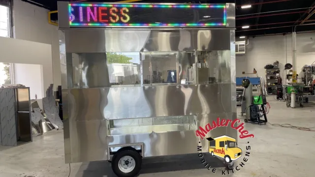 5X10 NYC Push cart Food Truck Food Trailer