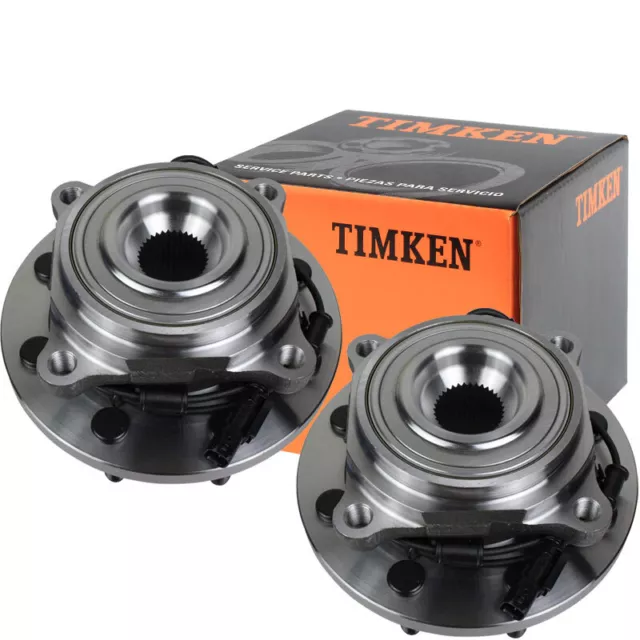 4WD Timken Front Wheel Bearing & Hub Pair For 2012-2013 Ram 2500 3500 5.7L 6.7L