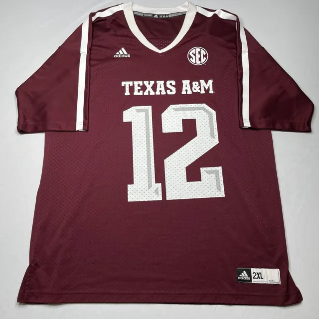 adidas Texas A&M Aggies NCAA Men's Maroon 2017 Armed Forces Basketball  Jersey