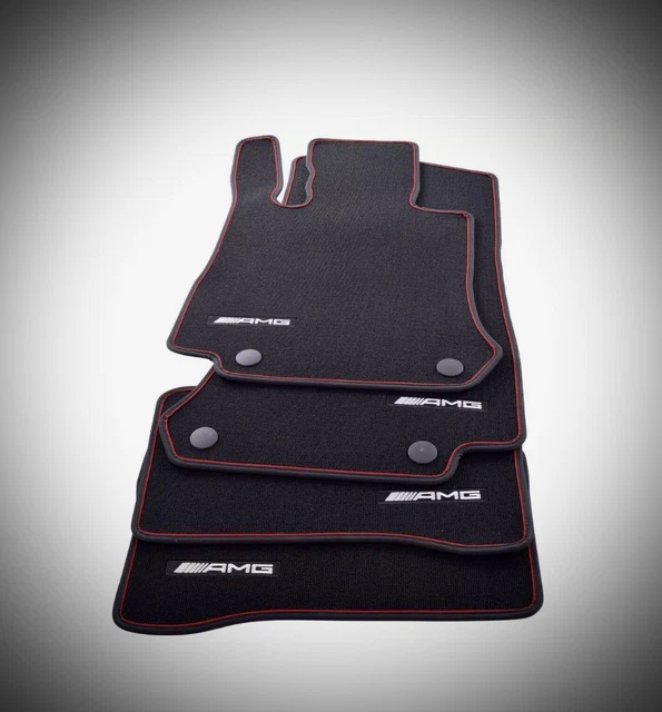 Original Mercedes Benz Fußmatten Allwettermatten Dynamic Squares 2 Teilig Glc 253 Eqc 293 Schwarz