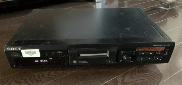 Sony MDS-JE330 MiniDisc Deck MD Player Recorder - parts only