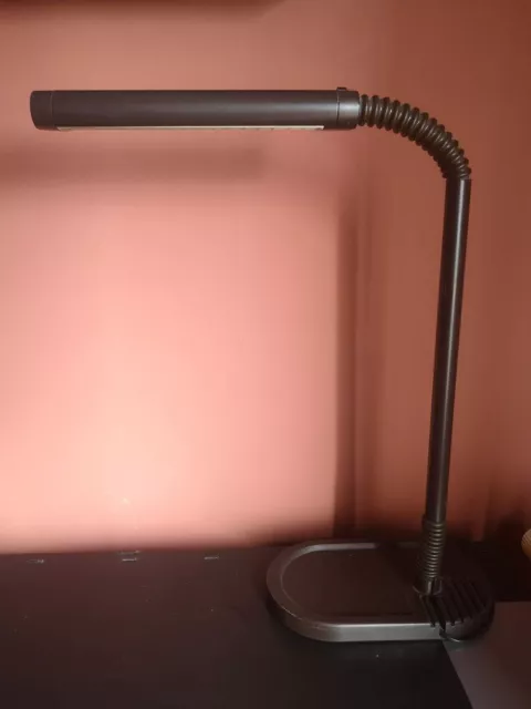 Lampe de bureau Manade marron - Années 1980