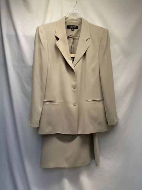 KASPER Skirt Suit Pant Suit Size 16 NEW Three Piece Set Real Pockets Executive