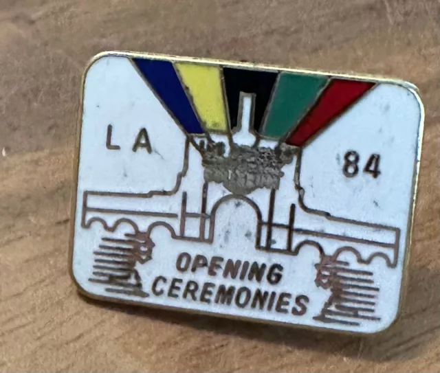 Los Angeles 1984 Olympic Opening Ceremonies Olympic Pin