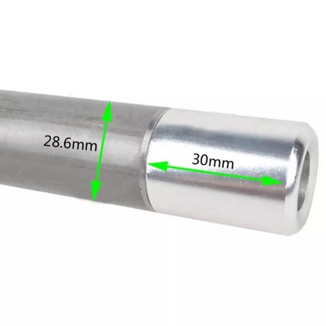 Support d'extension fourche avant fourche avant 22 2 mm alliage d'aluminium de h