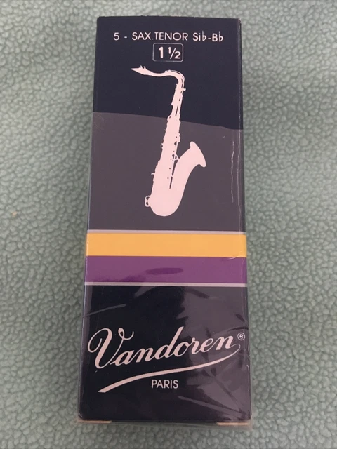 boite 5 anches saxophone Tenor VANDOREN Sib Bb SR 2215 force 1,5 SR2215
