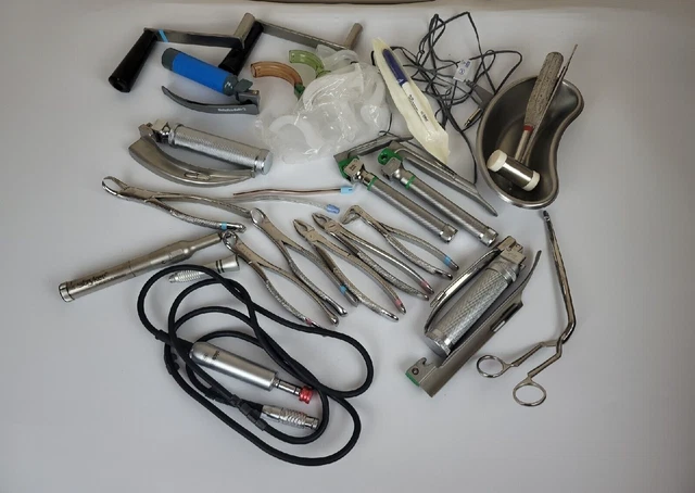 Lot Of Used Dental & Surgical Tools