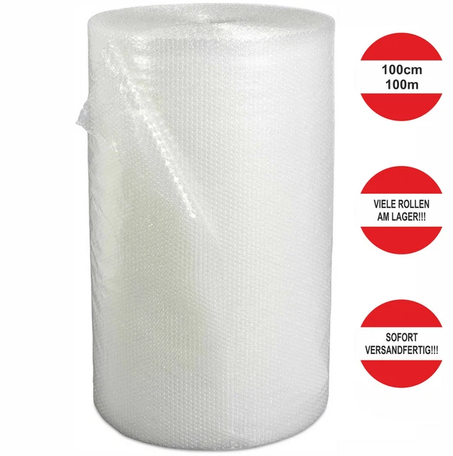 PPD Luftpolsterfolie 500mm X 10m - Kleine Noppen Zum Verpacken