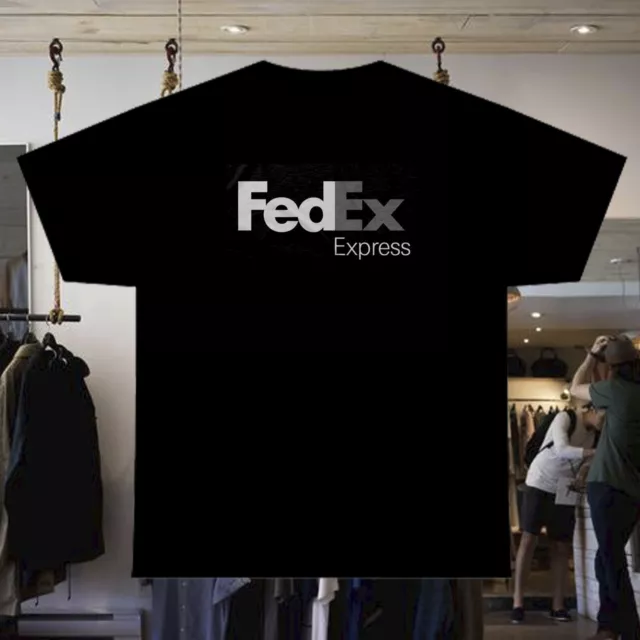 HOT !! New FEDEX expres LOGO Men's T-Shirt Size S-5XL USA Tee