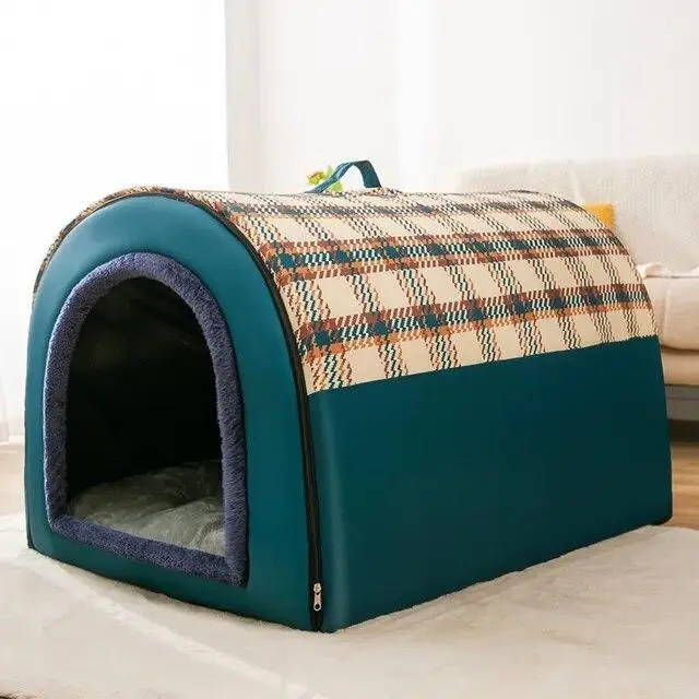 Warm Winter Indoor X Large Dog House Removable And Washable Soft Warm Cave Bed