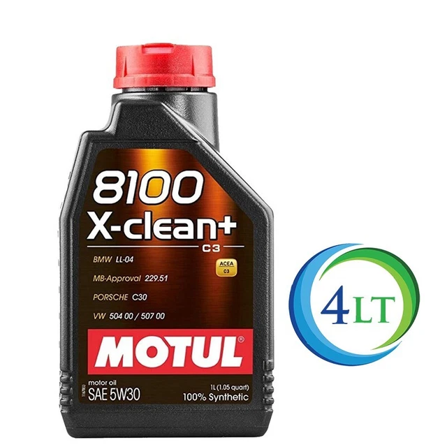 Kit Tagliando Per Ford Fusion E Fiesta V 1.4 TDCi - 4 Filtri + 4 Litri Olio 5W30 Originale, Manutenzione Completa