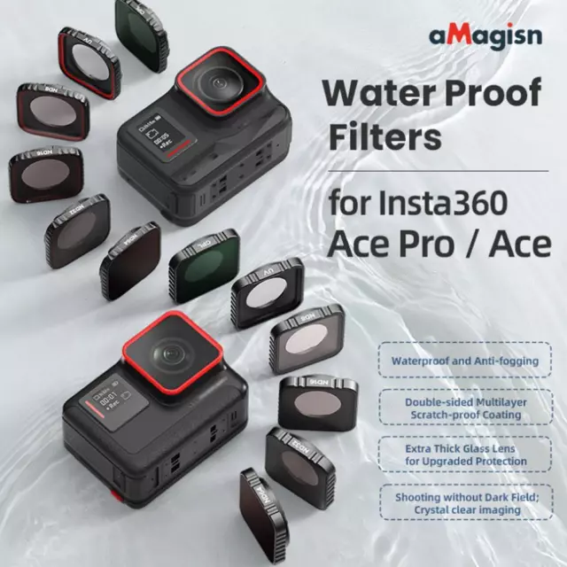 For Insta360 Ace Pro Camera UV CPL ND8/16/32/64 Lens Accessories UK Filter V5I7