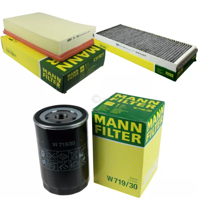 MANN-FILTER Inspección Set Apto para Audi Cabriolet 2.6 2.0 E 1.8 Coupe