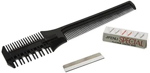 Black Carving Comb 1.1 Ounce