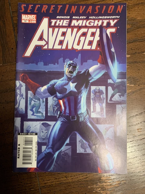 The Mighty Avengers #13, 1st App SECRET WARRIORS 2008 Marvel VF-NM, New & Unread