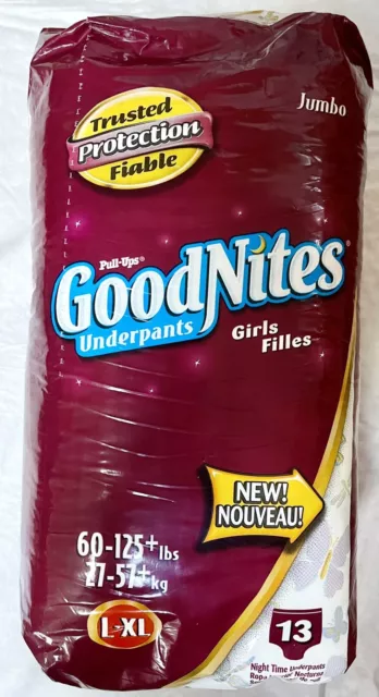 2016 Vintage GoodNites(Girl, M) in Korea. Korea diaper (24ct. per