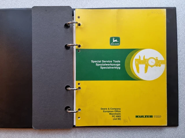 John Deere Katalog Spezialwerkzeuge Külzer
