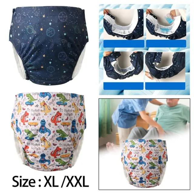 Adult Cloth Diaper Washable Nappy Cover for Elderly Fast Drying Waterproof