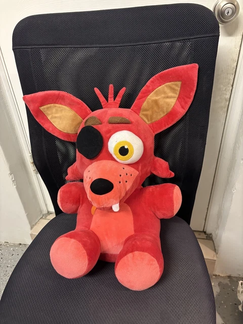 FUNKO FNAF FOXY Peluche Rojo JUMBO JUGUETE GRANDE Parche Ojo