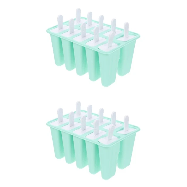 2x Moldes de aspiradora de hielo Forma de caramelo Cocina Forma de hielo Molde de paletas