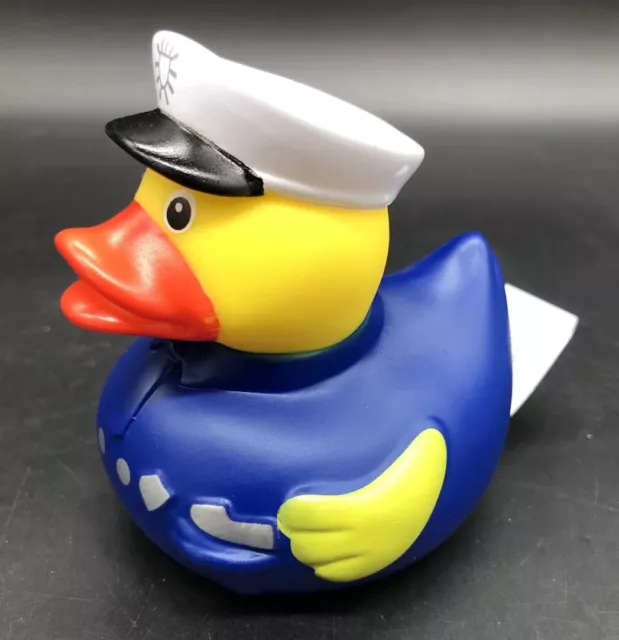 Police Officer Squeaker Duck 4 inch 2