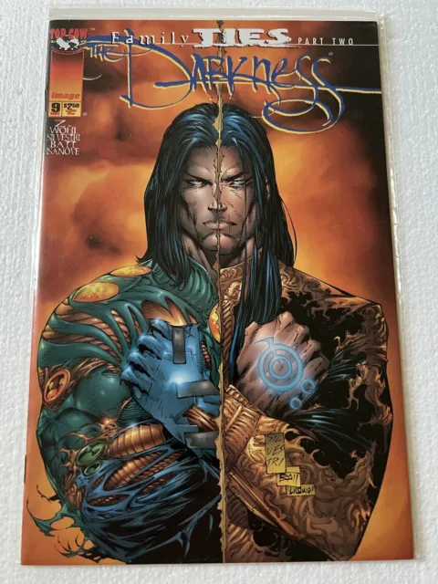 The Darkness 9 Top Cow Comic 1997 VF NM   8.5 - 9.0 Silvestri Cvr Witchblade App