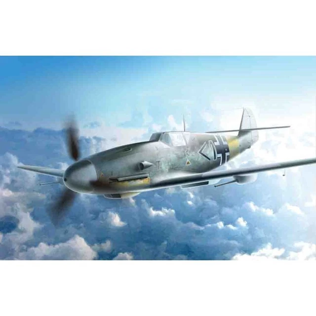 Icm Icm48107 ICM 48107 Messerschmitt Bf 109F-4/R6 WWII German Fighter 1/48