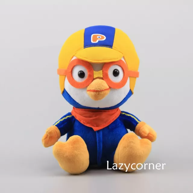 New 9''Korea Pororo Plush Stuffed Animal Crong Eddy Loopy Petty Harry Poby 2