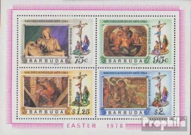 Barbuda Block31 (kompl.Ausg.) postfrisch 1978 Ostern