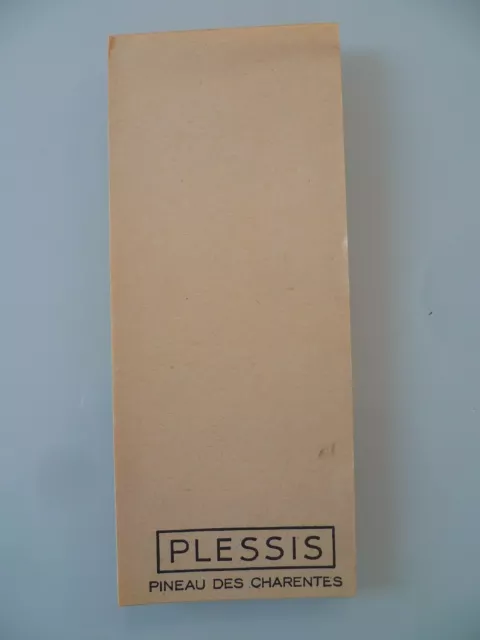 Plessis Pineau Des Charentes Bistrot Bar Pub / Ancien Petit Carnet Publicitaire