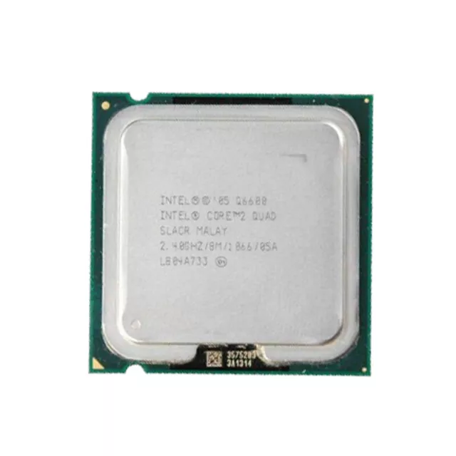 Intel Core 2 Quad Q6600 SLACR - Processore CPU quad-core LGA 775 socket T 2,4 GHz