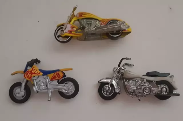 Hot Wheels Scorchin Scooter Hall of Fame Matchbox Harley Davidson Lot of 3