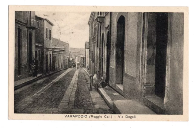 Cartolina    Varapodio    Via  Dogali  Animata    Viaggiata  1958  Fp