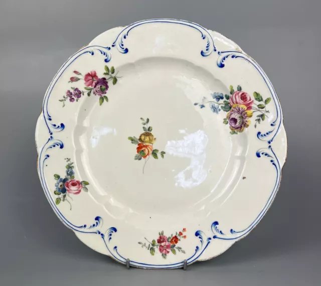 A c.1771 Sèvres Plate decorated by Joyau and bearing date mark for 1771 #2
