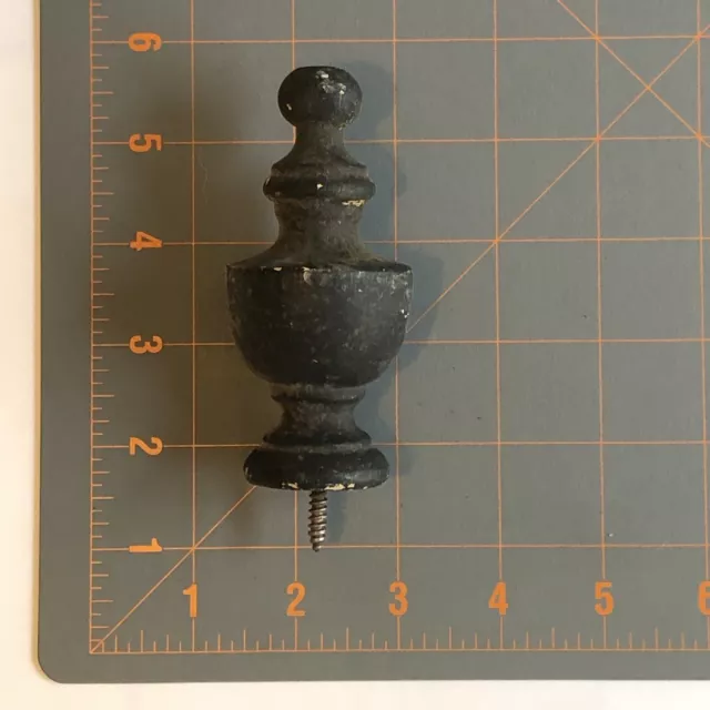 Vintage Wooden Finial Wood
