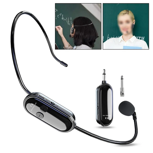 EUPSIIU 16 Pièces Accessoires Costume Rockstar - Casque Avec Microphone Jouet Pour Déguisements Cosplay Adulte Microphone Jouet Déguisement