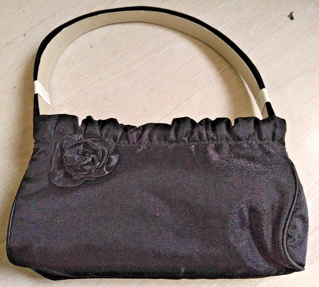 Sac Bandoulière Tissé à Main En Bois - Mix Rose, Taille Medium - Neuf Avec étiquettes