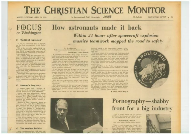 Apollo 13 How Astronauts made it Back Jim Lovell Swigert Haise April 18 1970