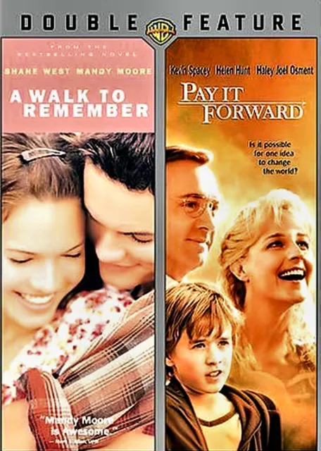 A Walk to Remember + Pay It Forward - Helen Hunt, Mandy Moore - New DVD