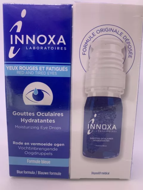 Innoxa Eye Drops for the treatment of red and tired eyes - 2 pack - Blue Formula