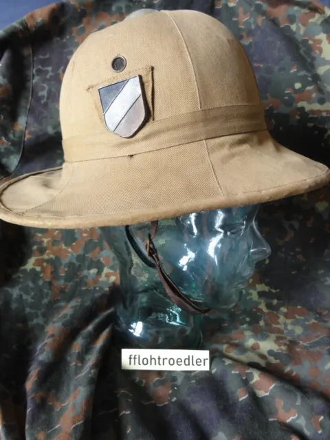 2WK WH Afrikakorps Tropenhelm DAK Wehrmacht Helm Gr. 50 WW2 africa corps helmet
