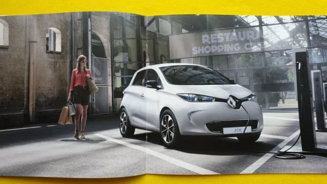 Renault Zoe Dynamique Nav S Edition Auto Broschüre Katalog Juli 2019 NEUWERTIG B 2