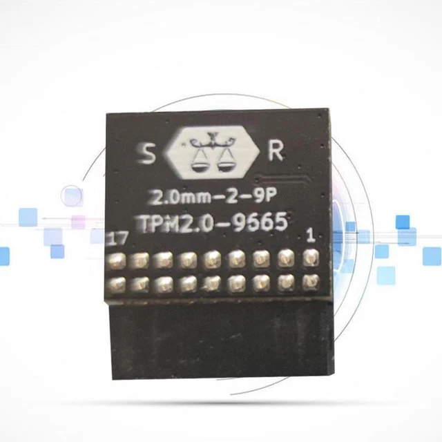 GIGABYTE TPM Security Module (12 Pin 12-1) TPM2.0 Compatible Platform Q3S3