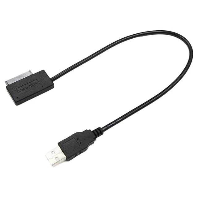 1pcs USB Adapter PC 6/7P CD DVD to 2.0 Converter Slimline 13 Pin new