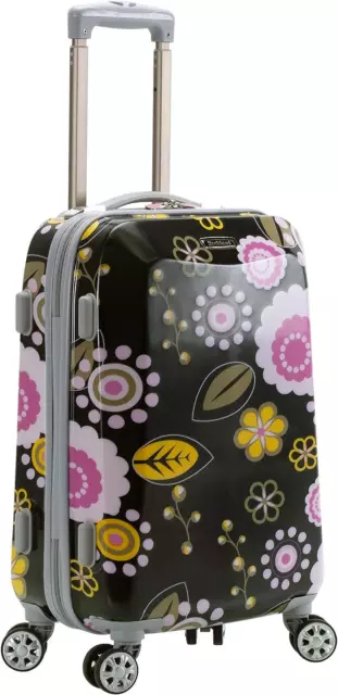 Rockland Vision Hardside Spinner Wheel Luggage, Carry-On 20-Inch, Pucci