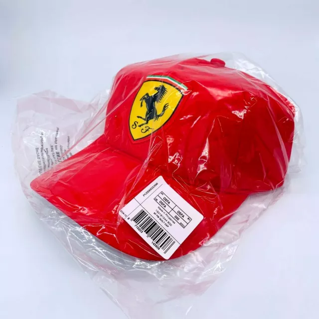 Ferrari Cap Kappe Mütze F1 Formel1 Scuderia Ferrari Wappen / Logo - Rot 2