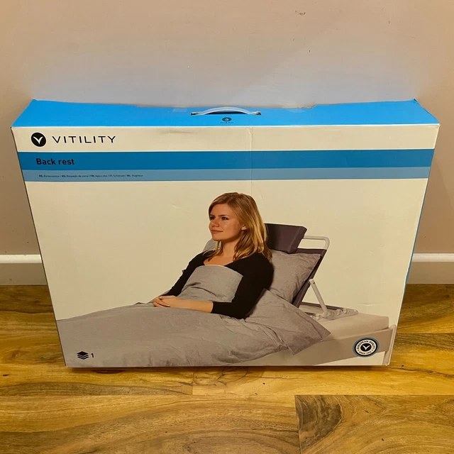 Vitility Back Rest Movilidad Cama - Cama Sit Up Multi Ángulo Back Rest TOTALMENTE NUEVO