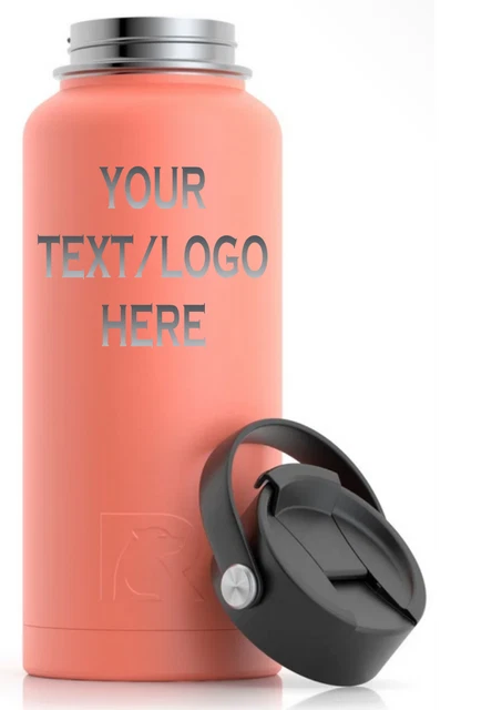 RTIC 32oz Laser Engraved Water Bottle Tumbler