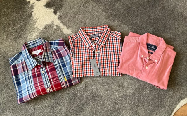 3 Mens Shirts Size Medium